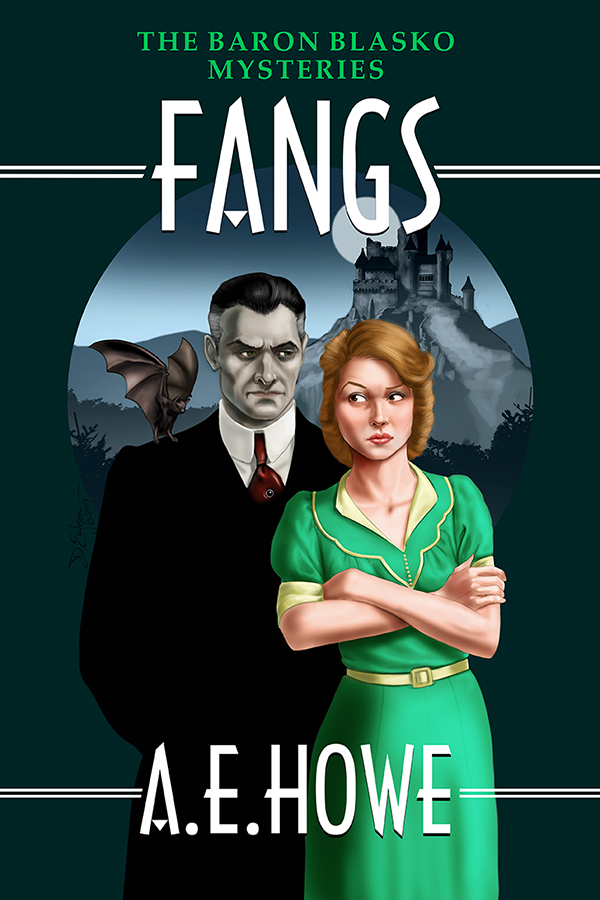 Cover for Fangs by A.E. Howe