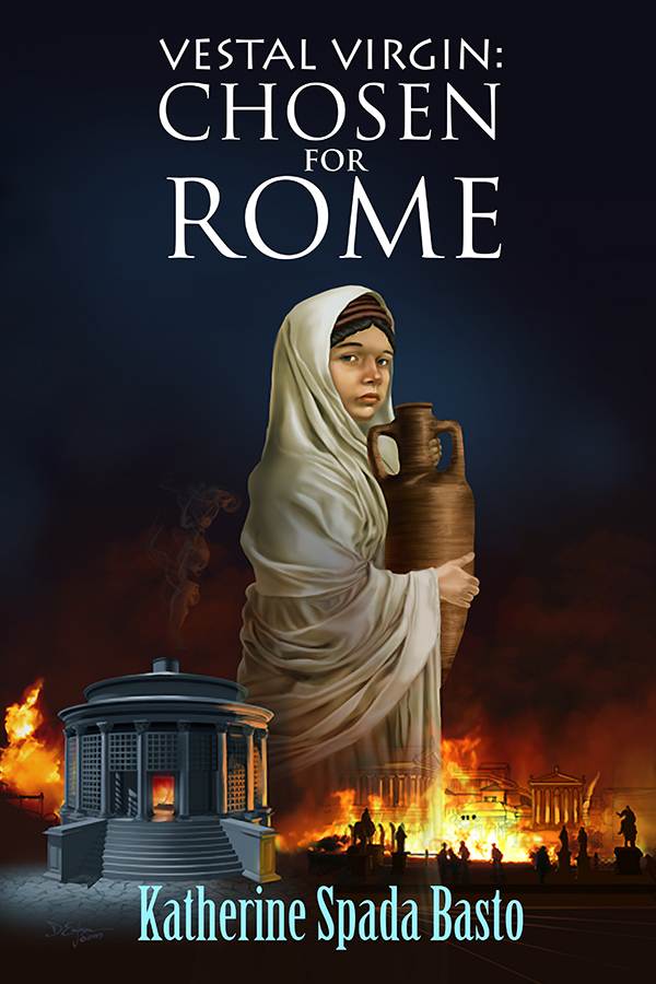 Cover foor Chosen for Rome by Katherine Spada-Basto