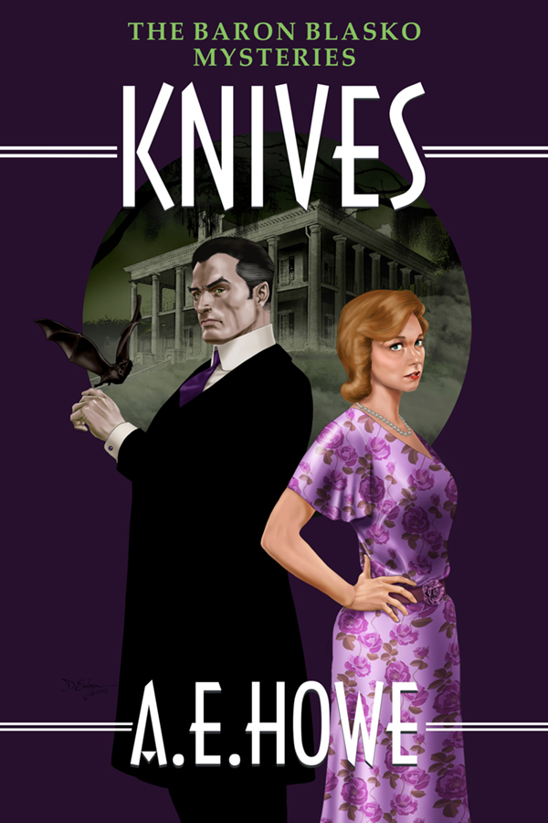 Cover for Knives by A.E. Howe